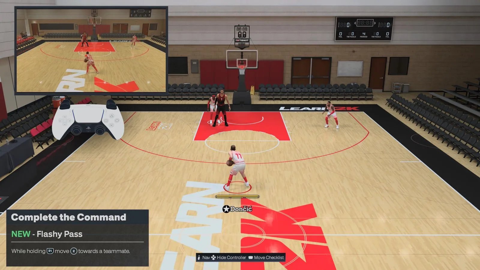 Flashy Pass tutorial in NBA 2K27