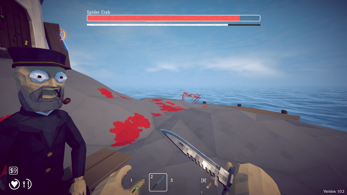 Killing the Spider Crab in How to Fish