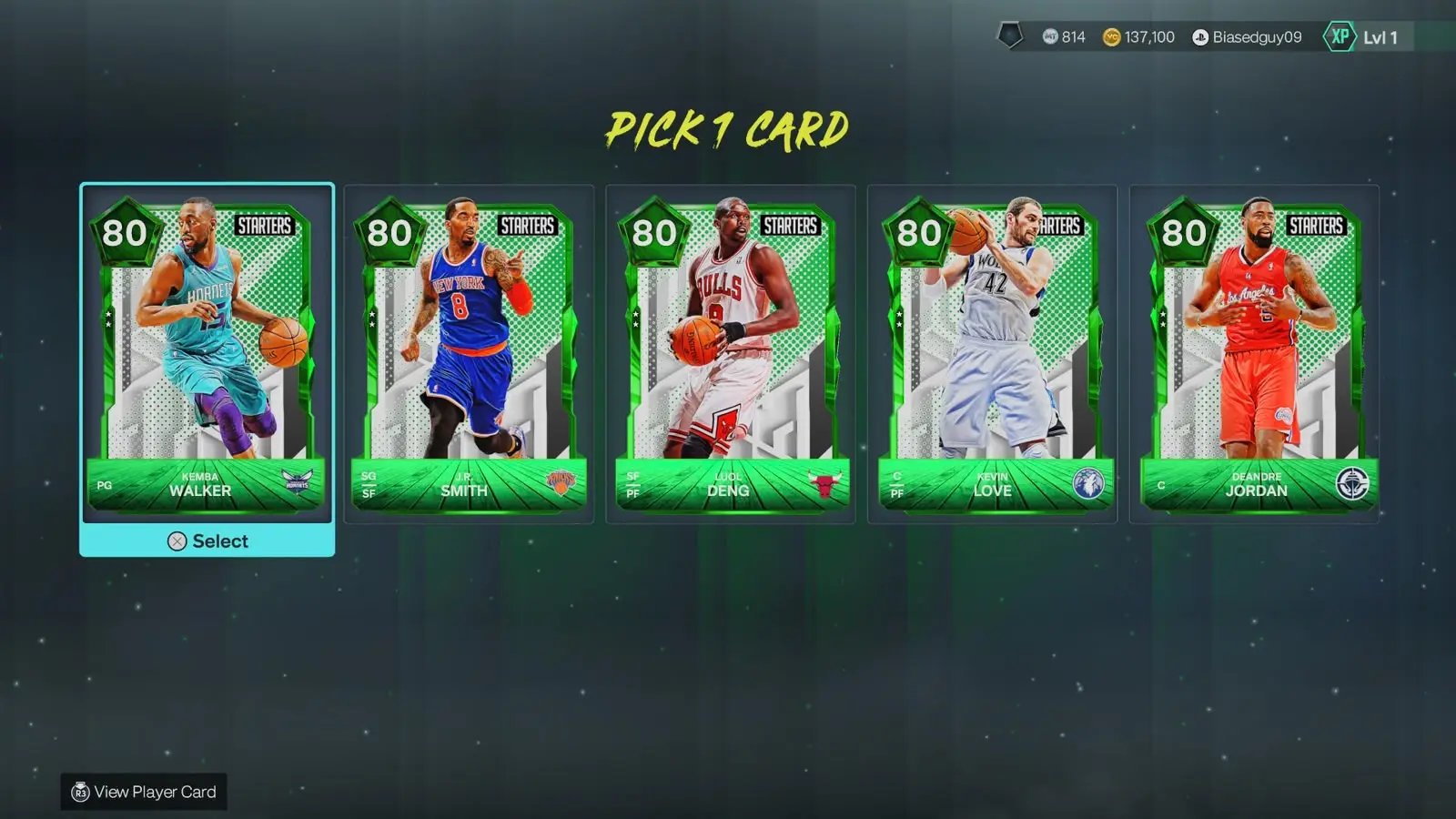 Free Evolution cards in NBA 2K27