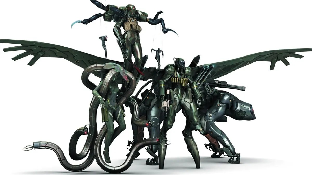 The Beauty and the beast unit from MGS4