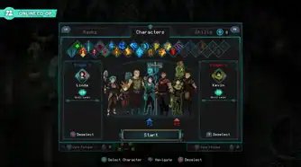 The family selection screen in Children of Morta