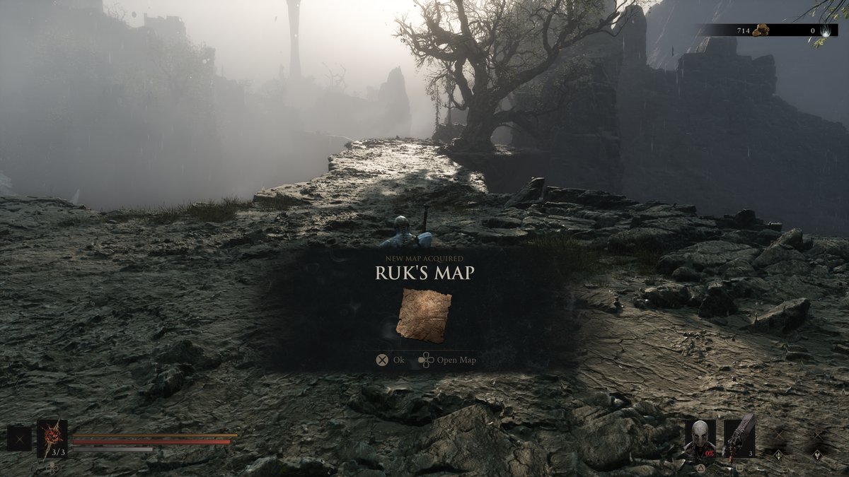 Map in Mortal Shell 2