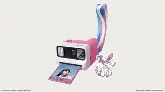 Polaroid Pokemon Comms 16x9 SylveonGo Cf406e