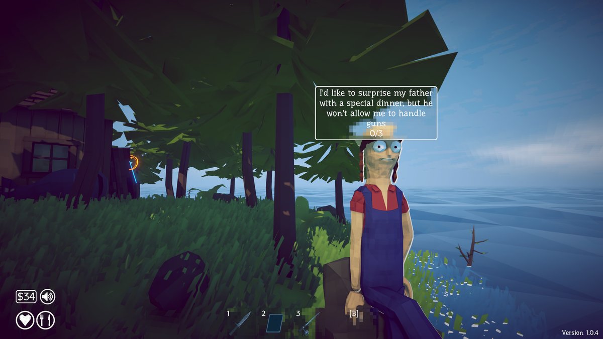 Lady by the lake in How to Fish