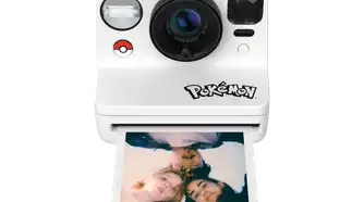 Polaroid Now Gen 3 Pokeball Edition Photo Out Front Tilted Angle 3000px 4b5536