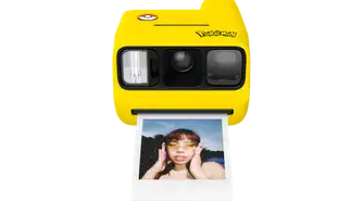 Polaroid Go Gen 3 Pokemon Pikachu Edition Photo Out Front Tilted Angle 3000px D9af4f
