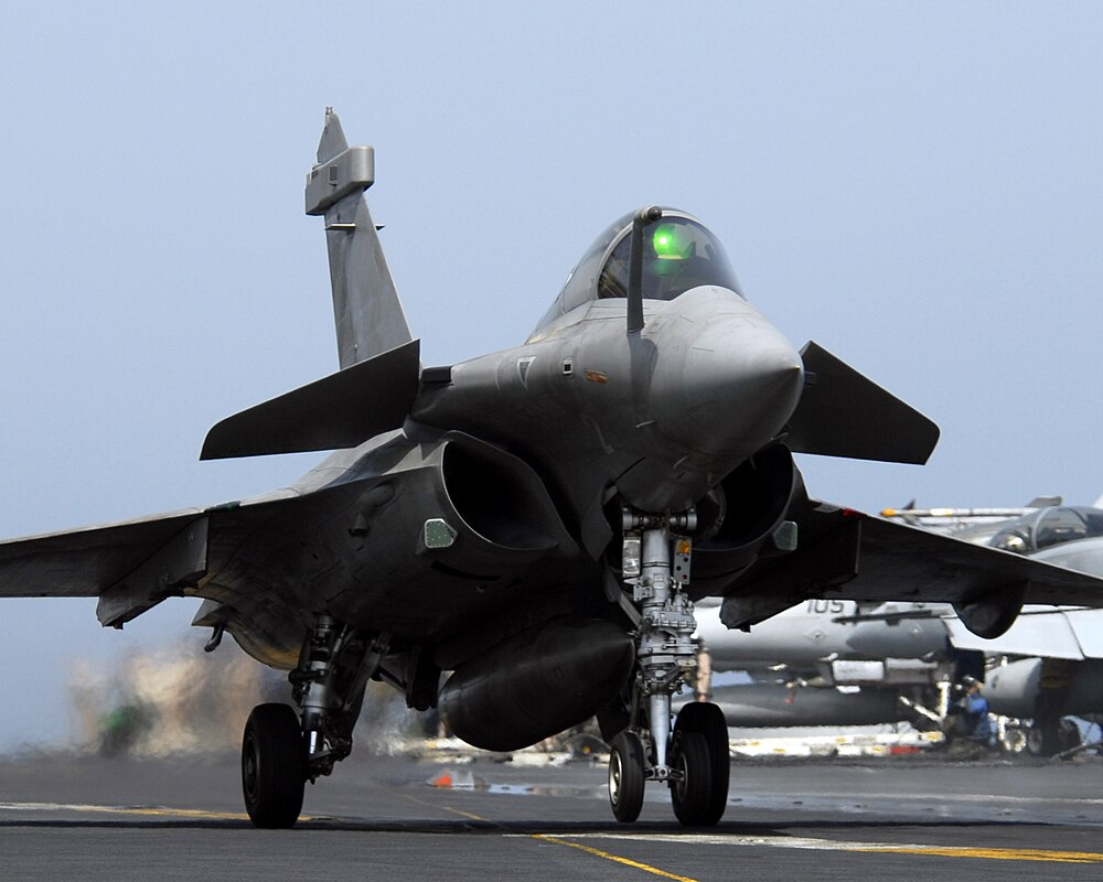 Gelişmiş aviyonik ve elektronik harp sensör paketleriyle donatılmış Rafale platformunun operasyonel görev anı