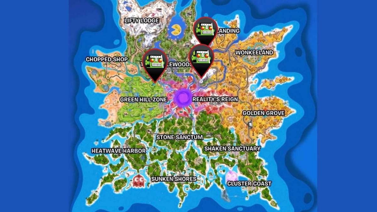First batch of audio logs map in fortnite