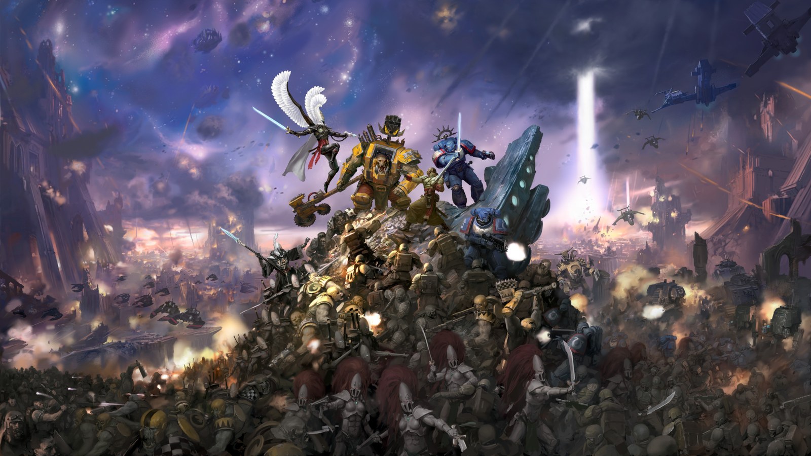 Total War: Warhammer 40,000's Space Marines will have to keep the Imperium happy and avoid looking too heretical