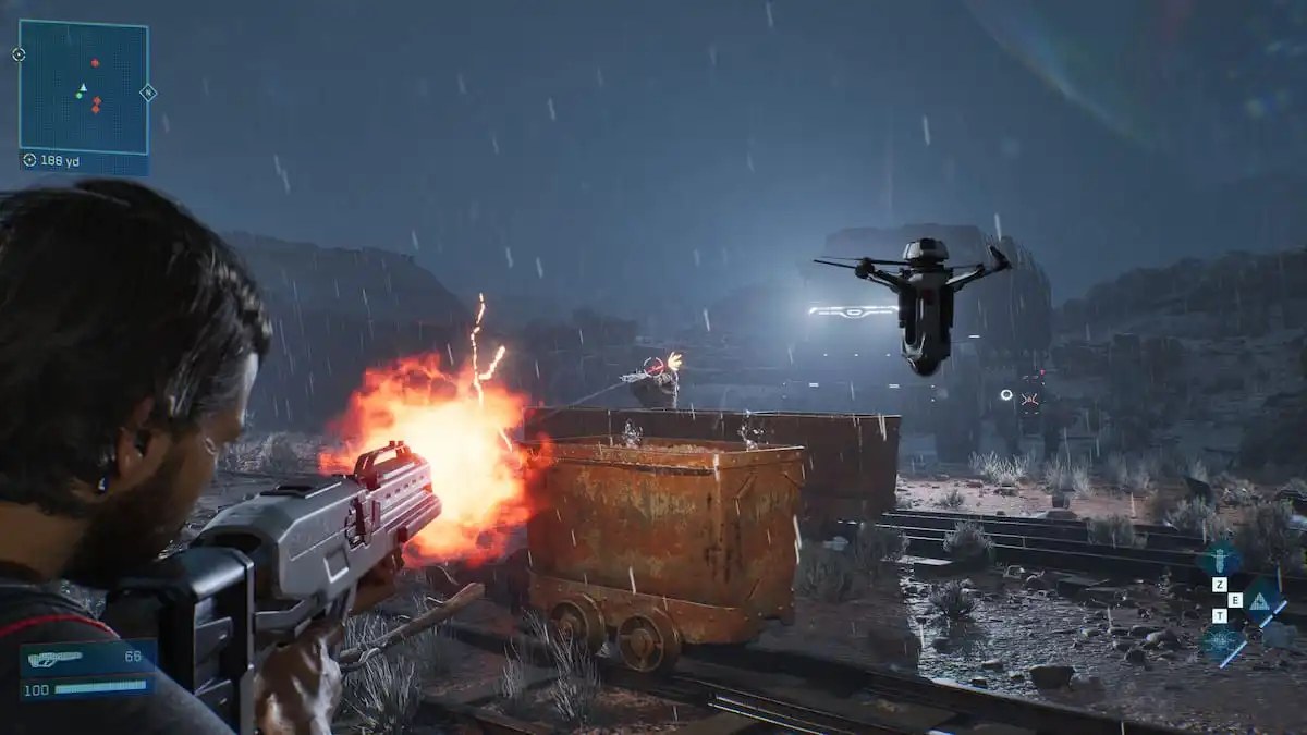 Mindseye drone combat screenshot