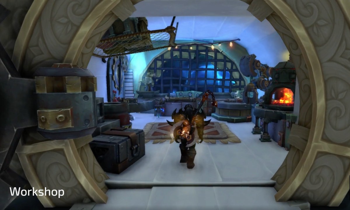 World of Warcraft rocket ship home design