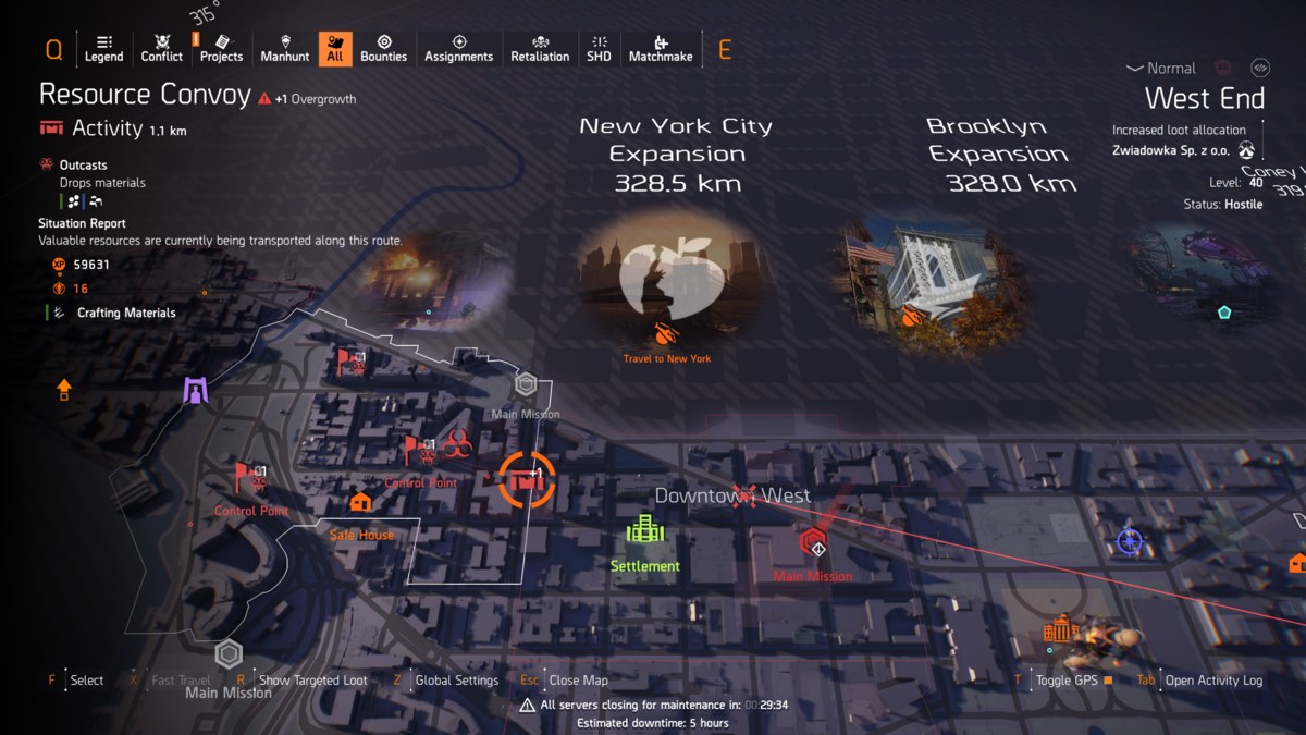 Supply Convoys in The Division 2