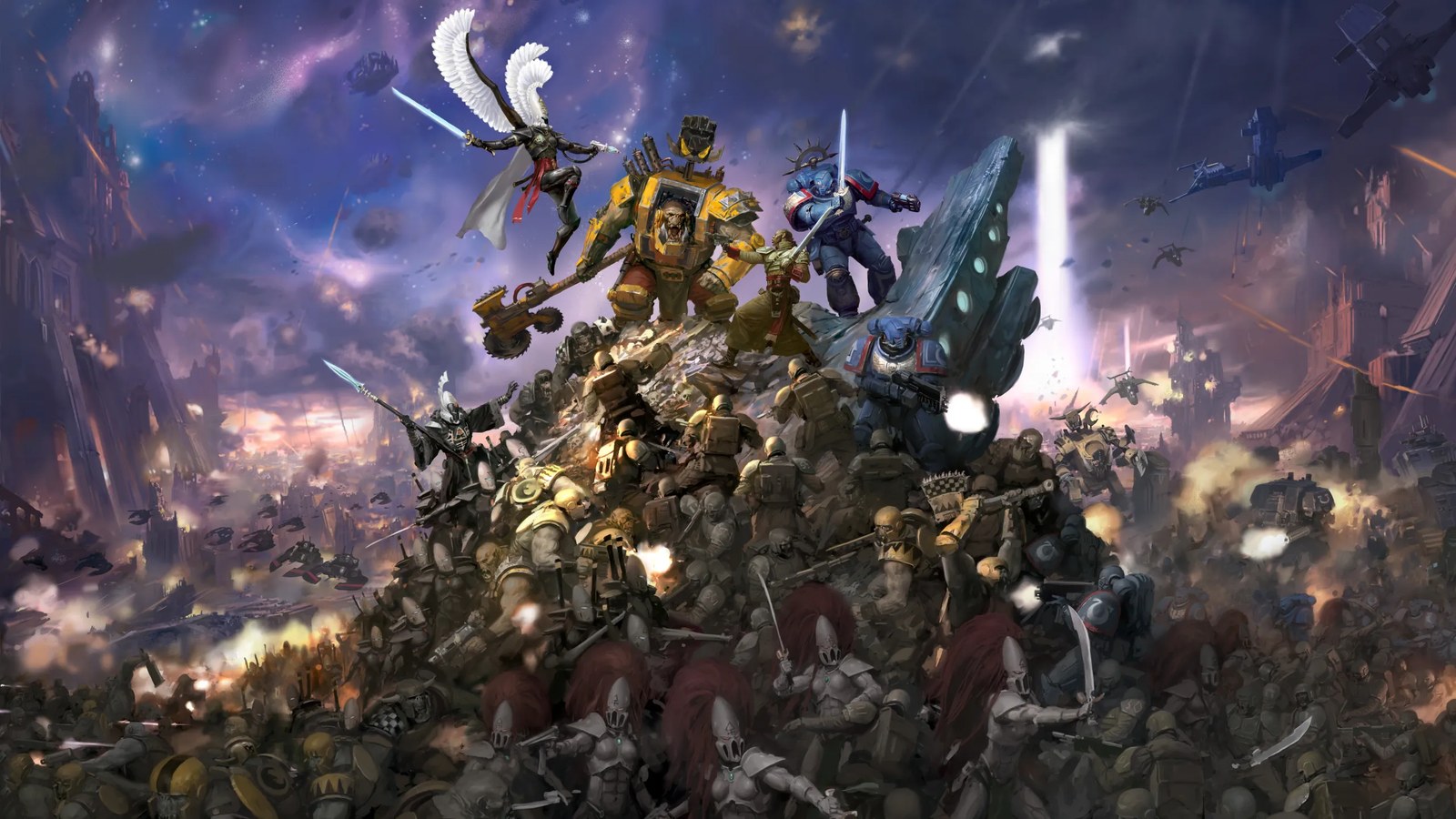 Total War: Warhammer 40,000's Space Marines will have to keep the Imperium happy and avoid looking too heretical