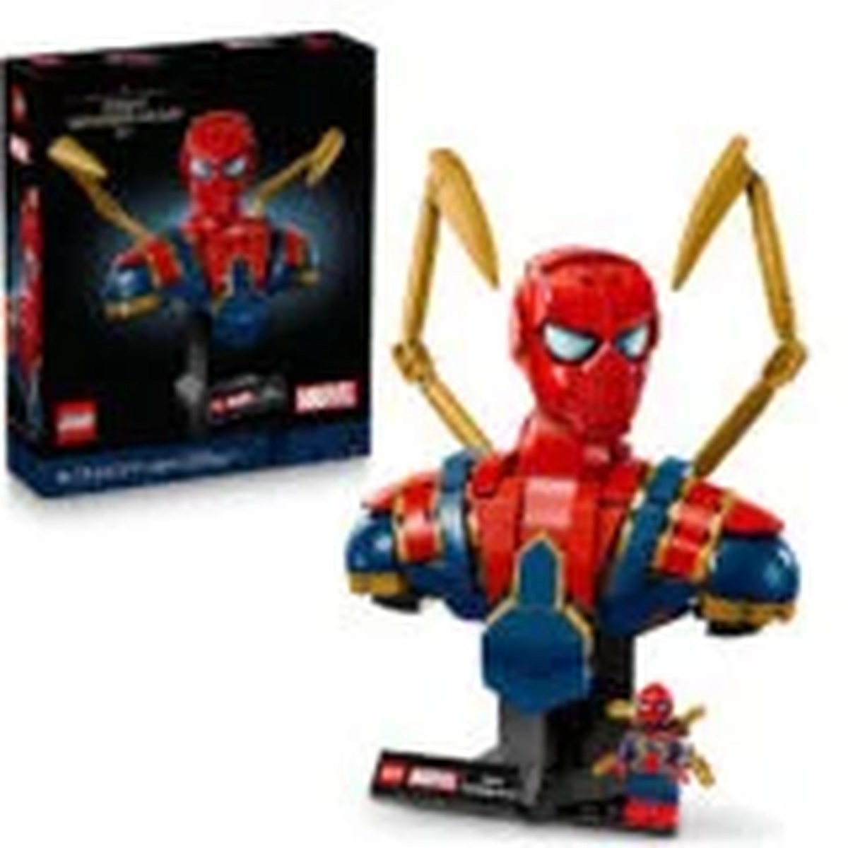 LEGO Marvel Iron Spider-Man Bust Quietly Hits a Record Low on Amazon, Even Star Wars Fans Might Be Jealous