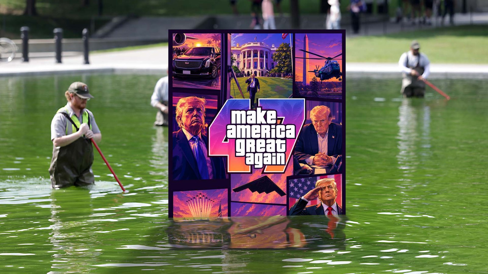 Trump Puts Racist Arcade Games On The White House Website