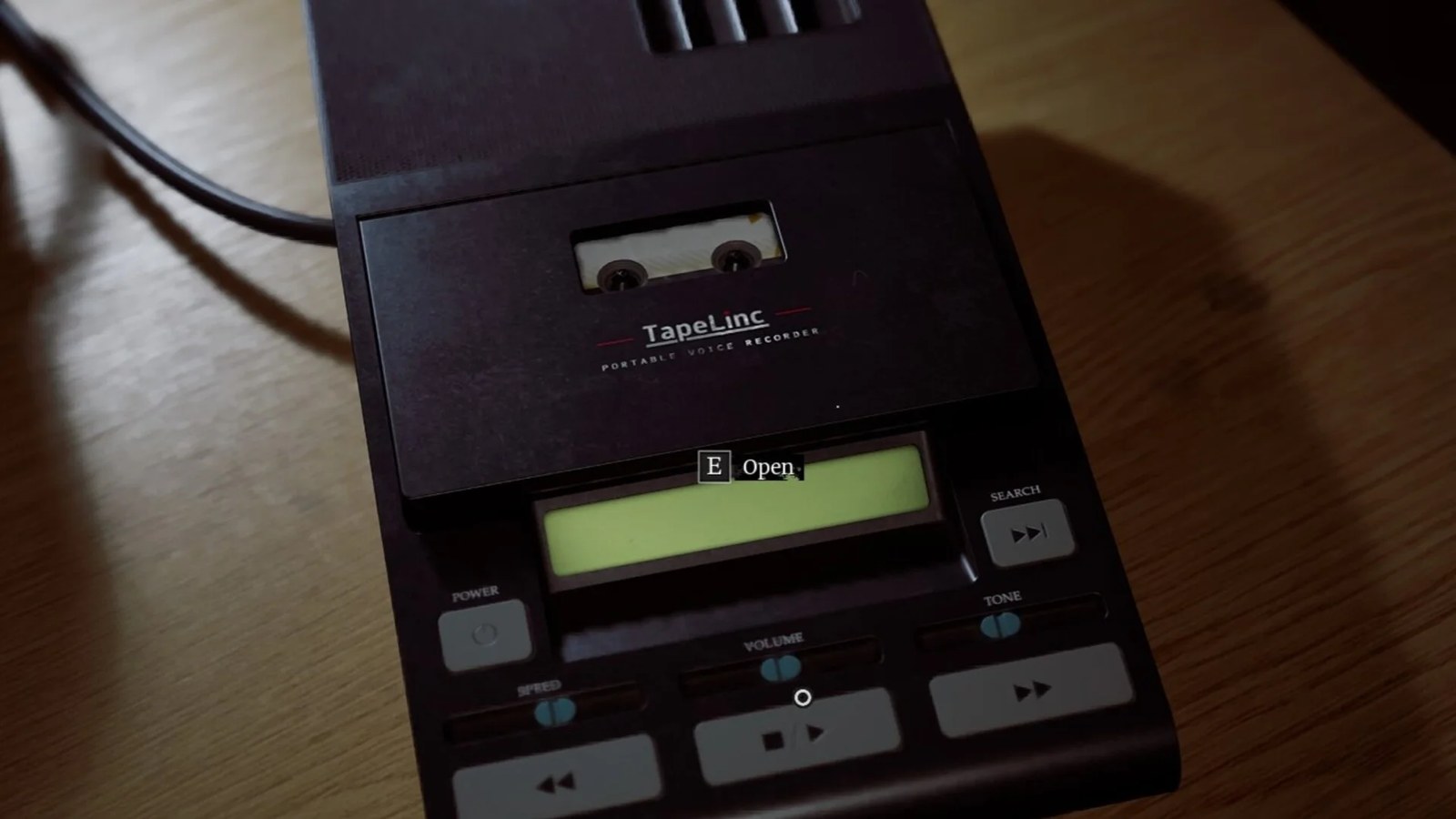 A transcription player is shown in Silent Hill Townfall.