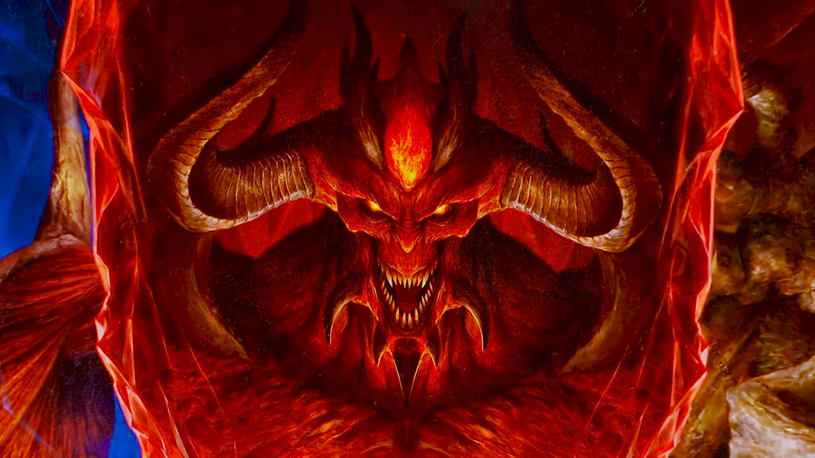 Close up hero image of Diablo from Diablo 4