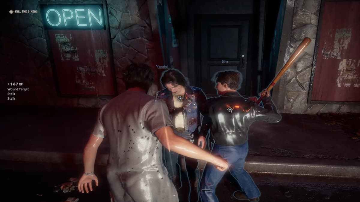 Killing a biker