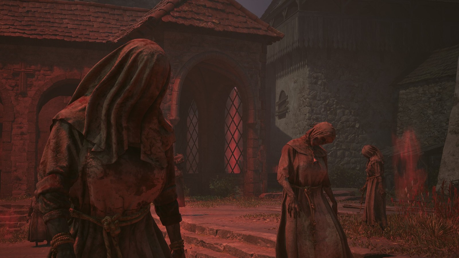 Should you kill the soldiers at the mill in The Blood of Dawnwalker?
