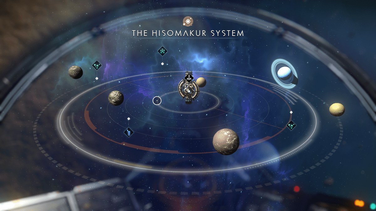 Using the new map in No Man's SKy