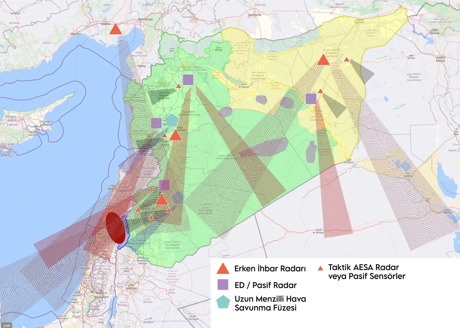 İsrail'in Suriye'ye Radar Konuşlandıracağı İddiası